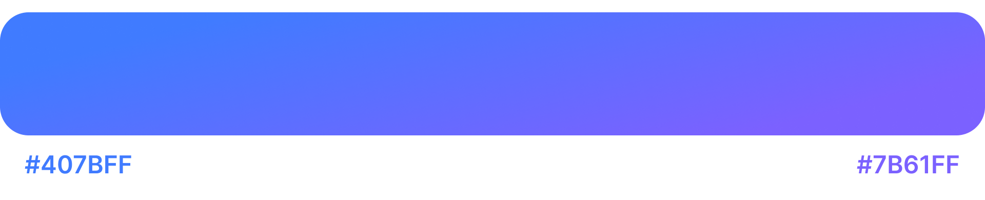 Brand gradient, blue to purple